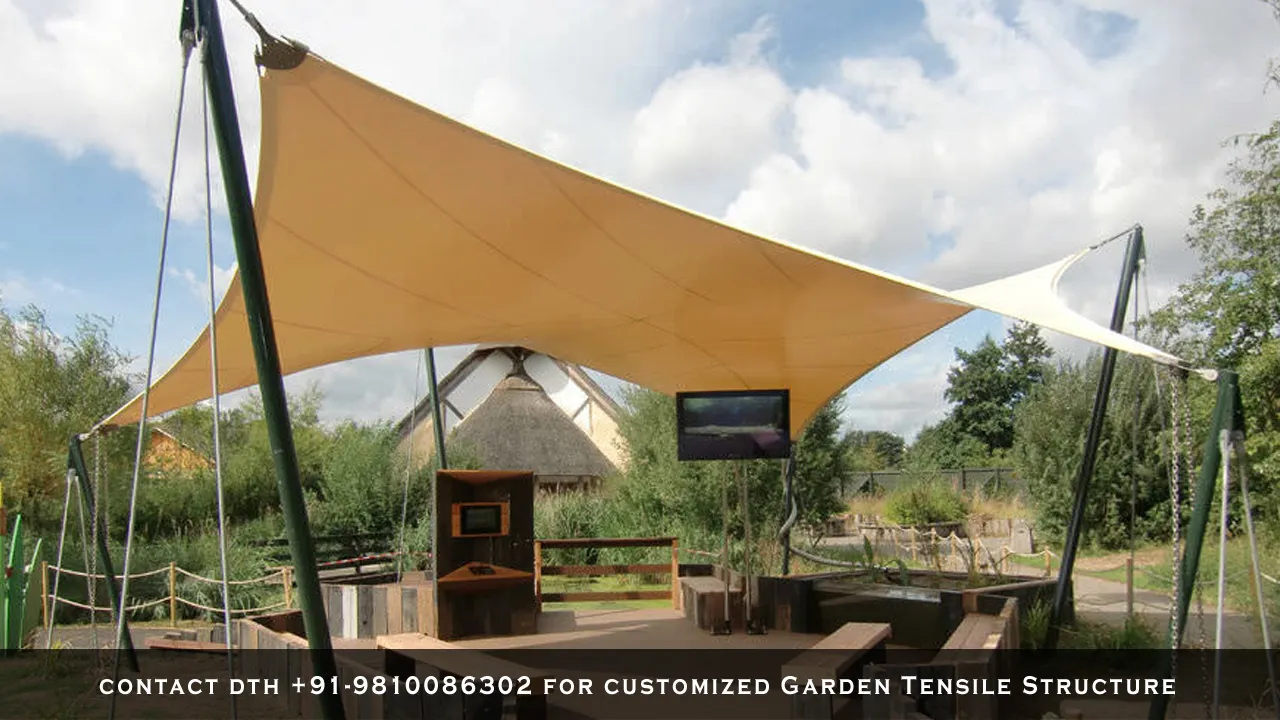 Garden-Tensile-Structure